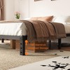 Neslime 12 Inch High Full Size Bed Frame Metal, Platform