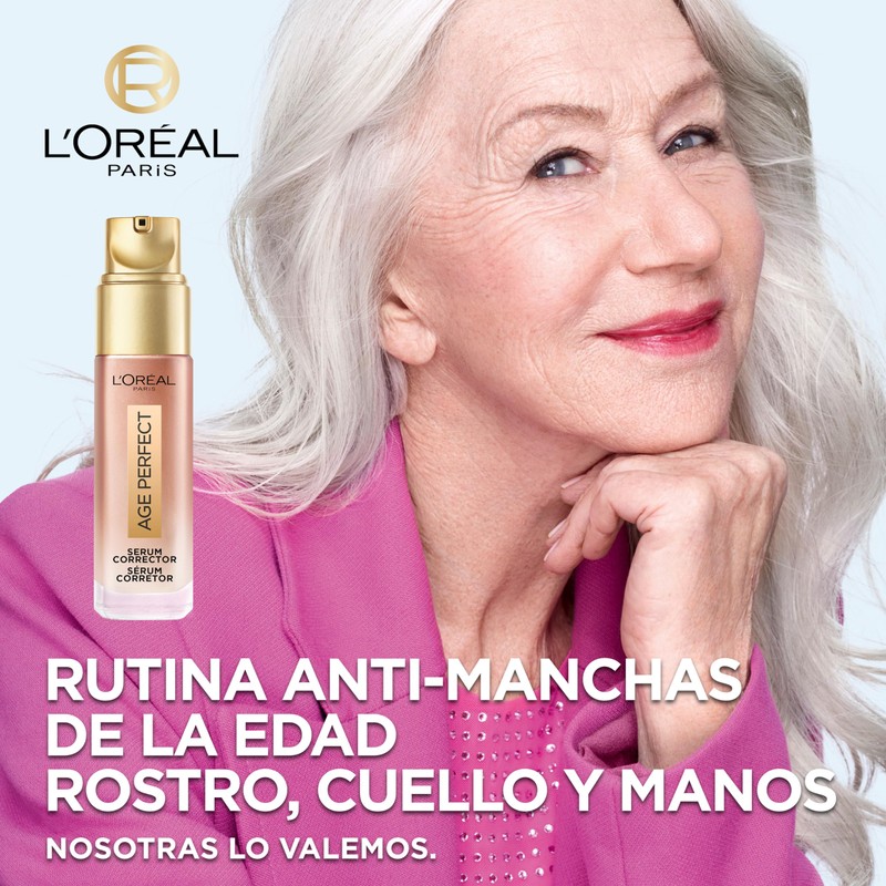 L'Oréal Paris Age Perfect Korrekturserum, schnelle Wirkung, Anti-Flecken, für reife