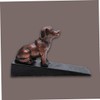 COHEALI Heavy Duty Cast Iron Door Stop Dog Ornament Prevents
