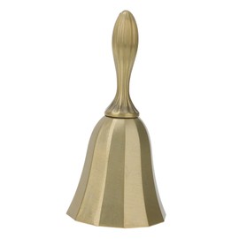 CAXUSD Metal Service Bell Vintage Style Hand Bell Craft for Restaurant Home Ornament