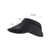 haozaikeji Sun Visor Hat Roll Up Foldable Summer Beach Cap