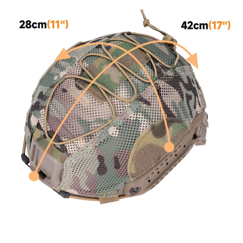 EXCELLENT ELITE SPANKER Tactical Mesh Helmet Cover Cordura 500D Cordura
