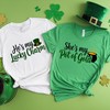 St Patrick's Day Couple T-Shirts, Lucky Charm and Pot of
