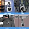 eLinkSmart Gym Locker Padlock - Fingerprint Mobile APP Unlock Remote