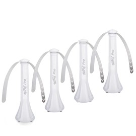 Fly Fans for Tables, Outdoor Fly Repellent Fna (White, 4 Pack)