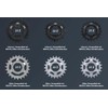 Sprocket for Nexus I Alfine Sprocket for Bicycle Rear Wheel