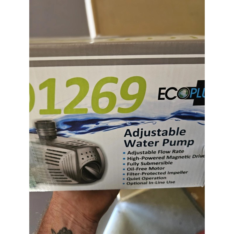 EcoPlus ECO1269 Adjustable Water Pump,fountain,landscaping,Hydroponics