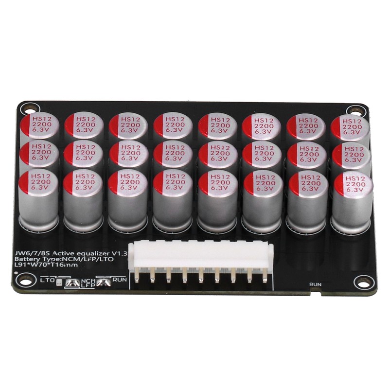 3 Series Lithium Batteries 3S‑8 Balancer Battery Active Equalizer Compatible