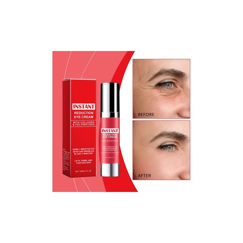 Crema De Reducción Instantánea Para Debajo De Los Ojos Que