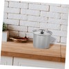 Ipetboom Stainless Steel Spice Jar Capacity Kitchen Condiment Container with