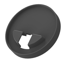 Operitacx Speaker Holder for Desktop Cord Organizer Bracket Audio Stand No Drill Cable Management Keeps Cables Tidy Compatible with Smart Speakers Black