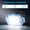 litzland LED License Plate Light Tag Light Compatible with Mazda