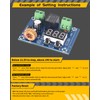 Seloky 10PCS Digital Low Voltage Disconnect Switch 12V-36V DC Over-Discharge