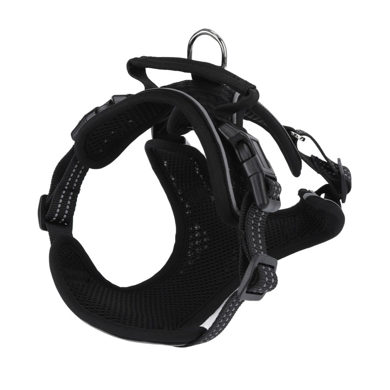Dog Harness Adjustable Comfortable Reflective Strip Safety Mesh Dog Vest