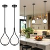 AUTELO 2 Pack Pendant Lights Kitchen Island, Modern Pendant Lights
