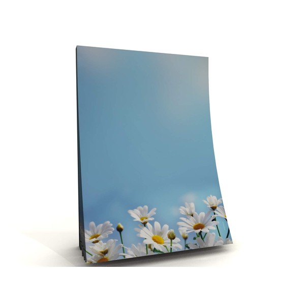 Notepad A5 | Summer, Flowers, Sky Motif Paper Pad |