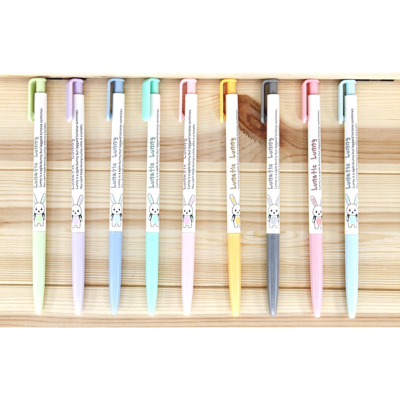 ZEESOON Xeno Lunatic Lunny 0.38mm Slim Ball Point Pen Dozen