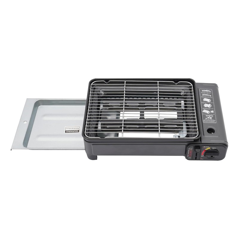 Portable Butane Gas Grill Camping BBQ Grill Indoor Tabletop Stove