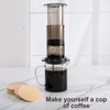 600pcs XL Replacement Coffee Filter Paper, Natural Round Coffee Filter
