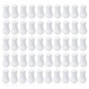Bagentry 50 Pcs White Plastic Blind Pull Cord Knobs Drops