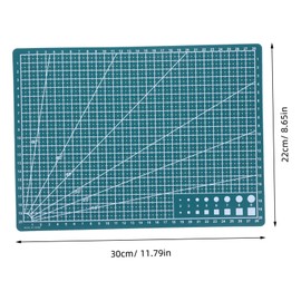 jojofuny Rotary Cutting Mats Double Sided Craft Cutting Board with Measurement Antislip Base for Enhanced Stability for Artists Hobbyists
