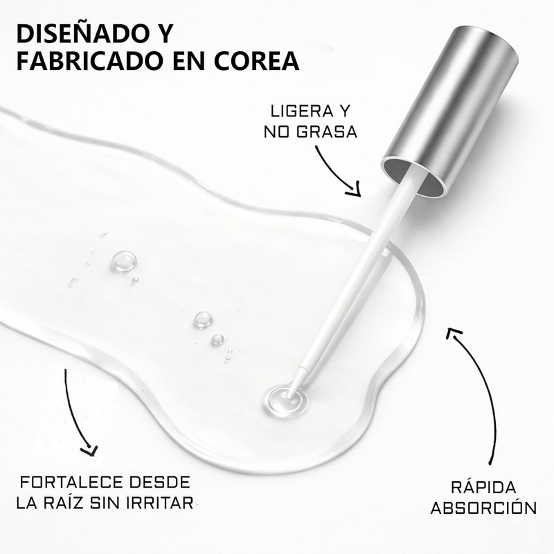 WEUD Serum Pestañas Coreano con Multi Péptido y Biotina B7,