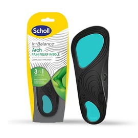 Scholl In-Balance Arch Orthotic Insole Small (Size 4.5- 6.5)
