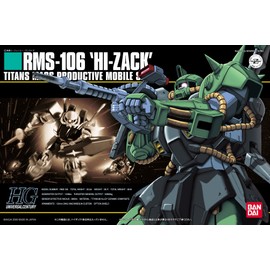 Bandai Hobby HGUC 1/144 #12 RMS-106 Hi-Zack "Mobile Suit Zeta Gundam" Model Kit