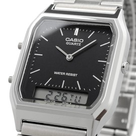 CASIO AQ230A-1 Men’s Ana-Digi Wristwatch, Dual Time