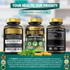 Tenmido Ginkgo Biloba Supplements - 6in1 with Bacopa, Ashwagandha, Turmeric,