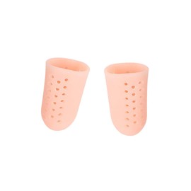 Ipetboom 6 Pairs Big Toe Wear Protective Sleeves Skin Color Friction Toe Covers for Costume Accessories Relief and Protection Tools for Outdoor Use