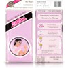 Salux Toallas de baño morado blanco azul, paquete de 3