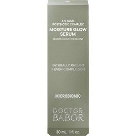 DOCTOR BABOR Microbiomic Moisture Glow Serum (30 ml), Vegan Face Serum with Postbiotics, Hyaluronic Acid and Aloe Vera - Professional Face Care for a Radiant Complexion