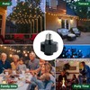 3 in 1 Outlet Light Socket Adapter,E26/E27 Bulb Socket to