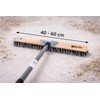 Ossiblitz Professional Broom 50 cm Wide with Telescopic Handle Hard