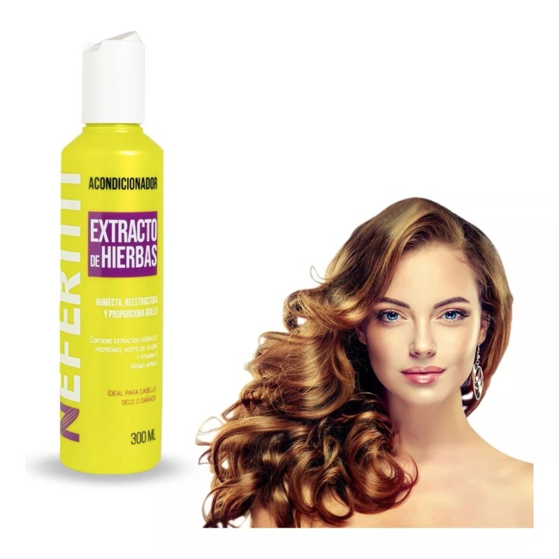Nefertiti Acondicionador Repara Cabello Seco O Dañado Nefertiti 300ml
