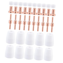 WOONEKY Plasma Cutting Accessories Set Nozzle Protective Cover Shunt 40pcs High Compatibility