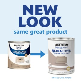 Rust-Oleum 1 qt 1994502 Almond Painters Touch 2X Ultra Cover Premium Latex Paint