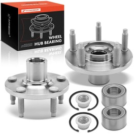 A-Premium 2 x Front Wheel Hub Assembly with 5-Lug Compatible with Ford Edge 2007-2010, Lincoln MKX 2007-2010