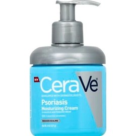 CeraVe Moisturizing Cream for Psoriasis With Salicylic Acid & Urea, 8 Oz New