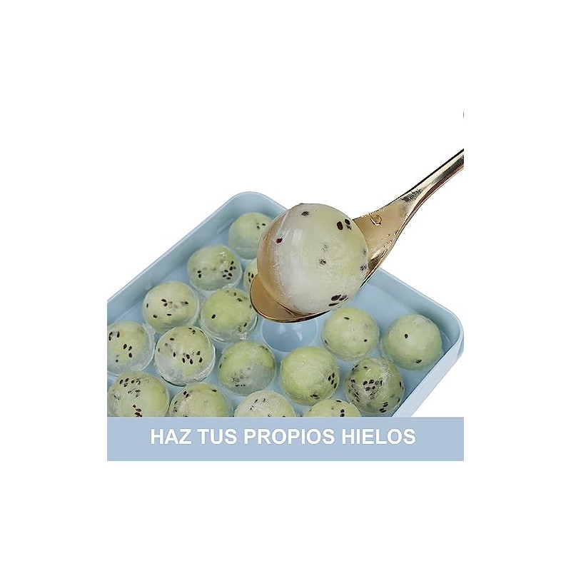 U Chef Bandejas Redondas para Cubitos de Hielo, Molde para