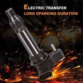 Frankberg 3 x Ignition Coil Ignition Module Compatible with A1 A2 A3 Golf IV V VI III Polo Toledo Fabia Superb II Replace # 036 905 715