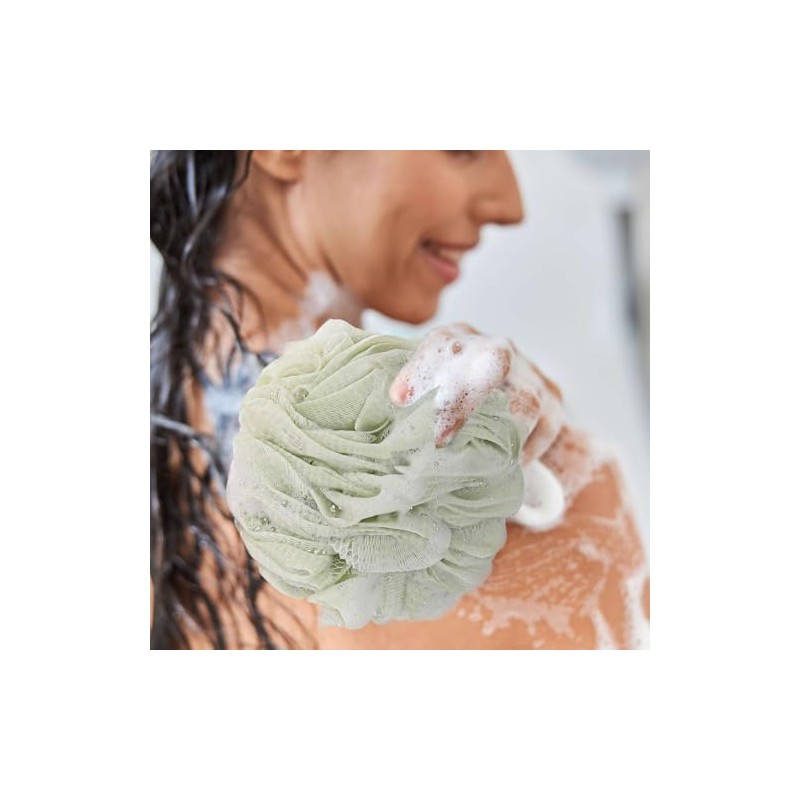 Btyms Esponjas Baño Esponja Vegetal Ducha Cuerpo Exfoliantes Paquete