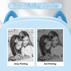 Kids Camera Instant Print, Multifunctional Toddler Camera with Photo Printing Instantly, 2.4 Inch HD Screen Digital Camera for Kids,Christmas Birthday Gifts for 3-12 Year Old Girls(Blue)