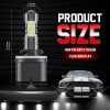CHUSYYRAY For Saturn Vue 2002-2007 6x Combo 9005+9006 LED Headlight
