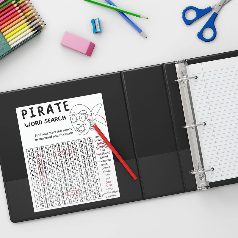 SIMPLY Staples 1337665 Light-Use .5-inch Round 3-Ring Non-View Binder Black