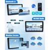 SIXWIN 8 Core Qualcomm Android Car Stereo for Ford Fiesta