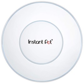 Instant Pot 8QT Silicone Lid, Compatible with 8-Qt Stainless-Steel Inner Pot, Bowl and Food Cover, Microwave Cover for Food, Transparent White