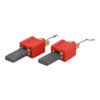 2x Motor Carbon Brushes 4.8 mm AMP Washing Machine Washer