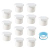 Generic 12Pcs 3/4 Inch NPT Male Thread Plugs Water Heater